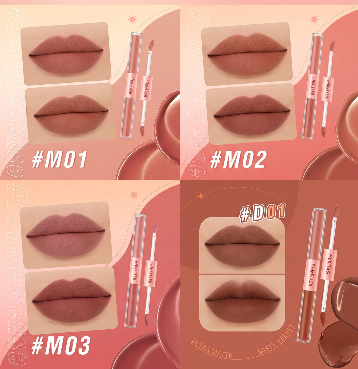💄 LIPDUO MAGIC 2 EN 1 Dos tonos, un labial, la magia de lucir perfecta siempre. ✨